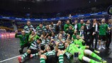Sporting gewinnt erste Futsal Champions League