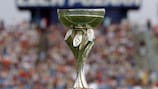 The UEFA European Under-18 Championship trophy