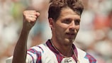 Oleg Salenko shot to fame by scoring a record five goals against Cameroon in a group game at the 1994 World Cup
