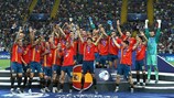 Испания празднует победу на ЕВРО-2019