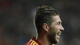 Sergio Ramos compte désormais 100 sélections avec l'Espagne