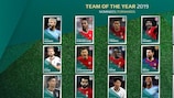 Pick your UEFA.com fans' Team of the Year 2019