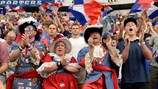 Les supporters de la France à l’EURO 2016