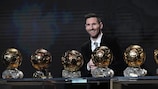 Messi y sus seis Balones de Oro