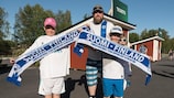 Young Finland fans show their commitment