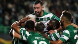 Sporting CP are in the UEFA Europa League round of 32 for the eighth time