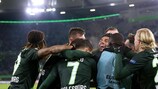 So feierte Wolfsburg die Qualifikation für die K.o.-Runde