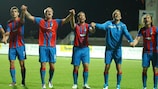 Plzeň celebrate another emphatic victory