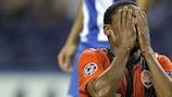 La frustration de Luiz Adriano lors de la défaite du Shakhtar à Porto en septembre