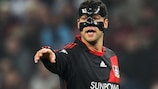 Masked Ballack proves Leverkusen hero