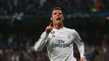 Cristiano Ronaldo fête son second but, synonyme de record
