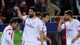 Vicente Iborra scored the only goal for Sevilla in the first leg