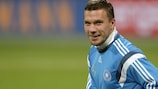 Lukas Podolski está deseando empezar su etapa como cedido en el Inter