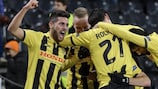 Young Boys celebrate Renato Steffen's added-time clincher