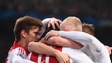 Ajax had plenty to celebrate against APOEL on Wednesday