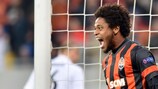Shakhtar are the top scorers with 14 goals; Luiz Adriano has nine of those