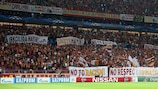 Galatasaray supporters will be hoping to roar their team to victory against Dortmund