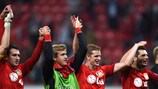 El Leverkusen celebra el triunfo final