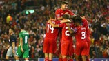 Gerrard ensures Liverpool edge Ludogorets
