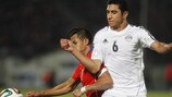Ramy Rabia in action for Egypt