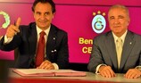 Cesare Prandelli bei seiner Vorstellung als neuer Galatasaray-Trainer