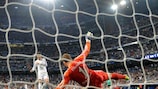 Álvaro Morata segna il terzo gol del Real