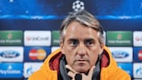 Roberto Mancini hopes that the noisy home crowd will bring the best out of Galatasaray