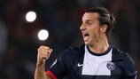 Zlatan Ibrahimović was in imperious form for PSG in both their previous home fixture and against Anderlecht
