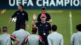 PSG coach Laurent Blanc wants his team to dominate possession