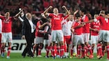 Cardozo double helps Benfica clinch final berth