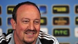 Chelsea manager Rafael Benítez was on good form on Wednesday