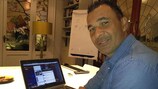 Ruud Gullit answered users' questions posted on the @EuropaMike Twitter feed