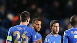 Chelsea félicite Hazard pour son but synonyme de qualification