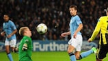 Joe Hart's heroics earned City a point in their home meeting with Dortmund