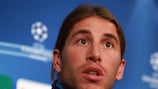 Sergio Ramos fields questions on the eve of the first leg