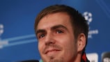 Philipp Lahm is looking forward to the visit of Madrid