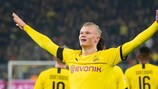 Erling Braut Haaland è andato sempre in gol da quando è passato al Dortmund