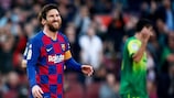 Lionel Messi traf am Samstag vier Mal