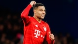 Serge Gnabry scored twice for Bayern at Chelsea