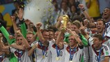 Germany celebrate winning the 2014 FIFA World Cup