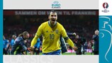 La joie de Zlatan Ibrahimović au coup de sifflet final