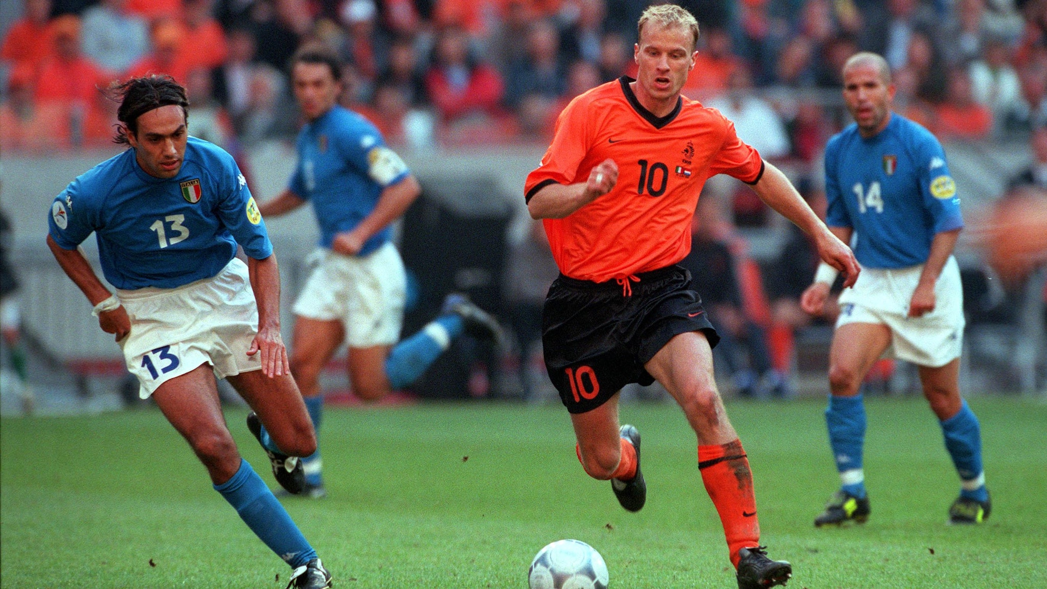 Netherlands/Holland Soccer Mouse Pad Dennis Bergkamp 