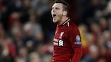 Liverpool's Andy Robertson is the top projected points scorer on matchday four