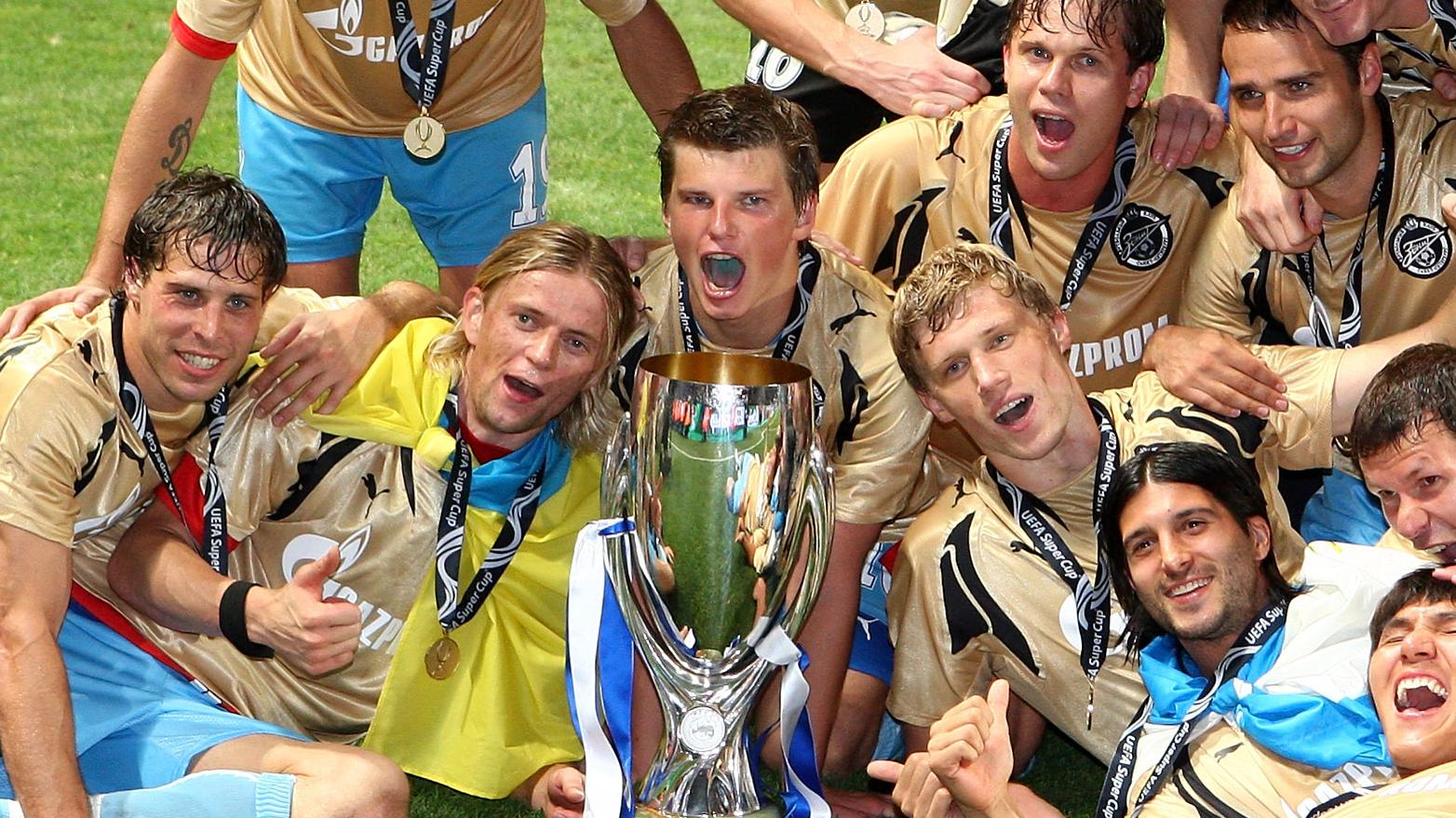 UEFA SUPER CUP 2008 Manchester United v Zenit St Petersburg 