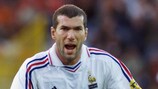 Zidane, referente de Francia en la EURO 2000