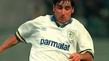Massimo Crippa scored Parma's winner in the 1993 UEFA Super Cup