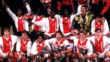 O Ajax venceu o troféu em 1995