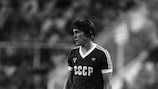 Легенда советского футбола Олег Блохин
