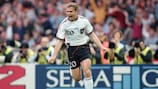  Oliver Bierhoff marcó el gol de oro contra la República Checa en la prórroga en 1996 en Wembley