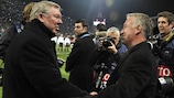 Sir Alex Ferguson and Didier Deschamps meet again in the UEFA Champions League tonight